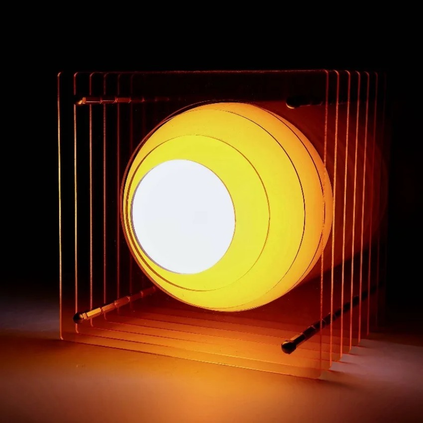 Lighting Decor For Home - DIY Akrilik Bin Katmanlı Lamba Ay