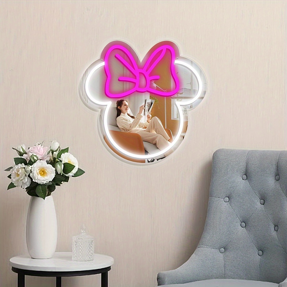 Lighting Decor For Diwali - Disney Minnie Mouse LED Neon Tabela