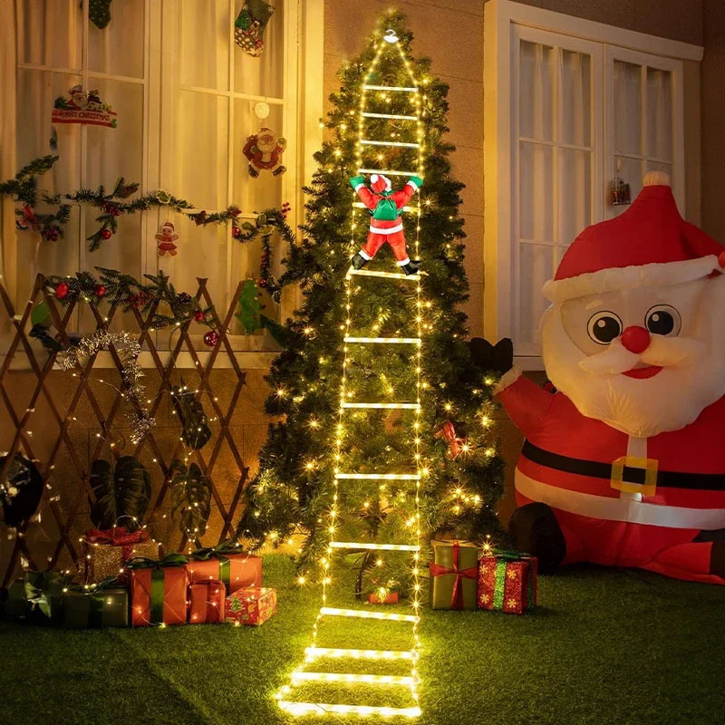 Lighting Tree Decor - LED Noel Işıkları Noel Dekoratif Merdiven