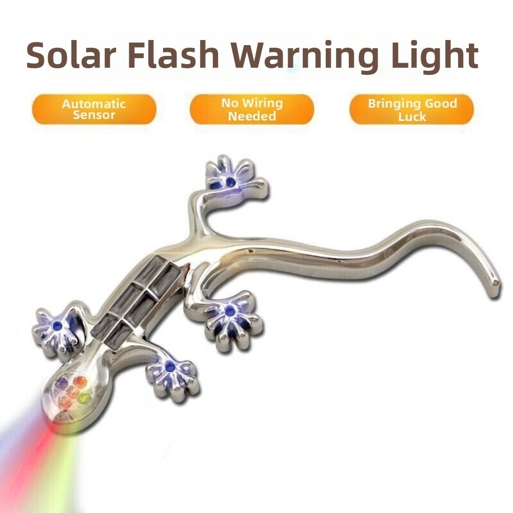 Gecko Lighting & Decor - Yeni Gekko Şeklinde Güneş Enerjili Uyarı