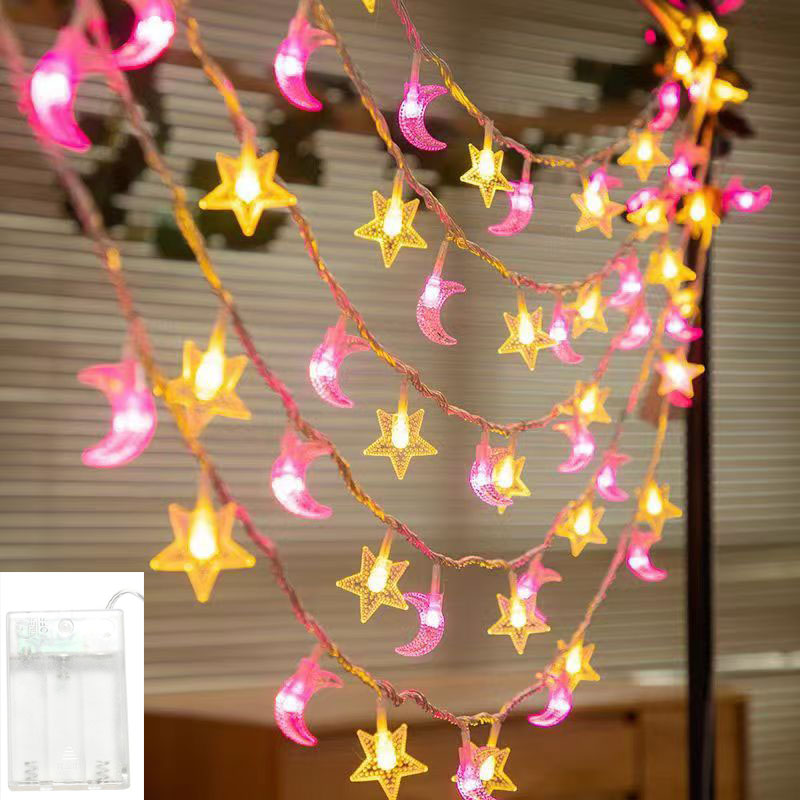 Lighting Decor For Diwali - 1.5 M/3 M LED Yıldız Ay