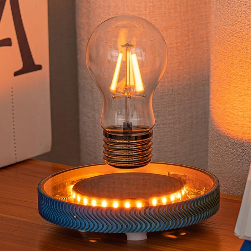 Lighting Decor For Diwali - Havada Duran Kablosuz LED Ampul Masa