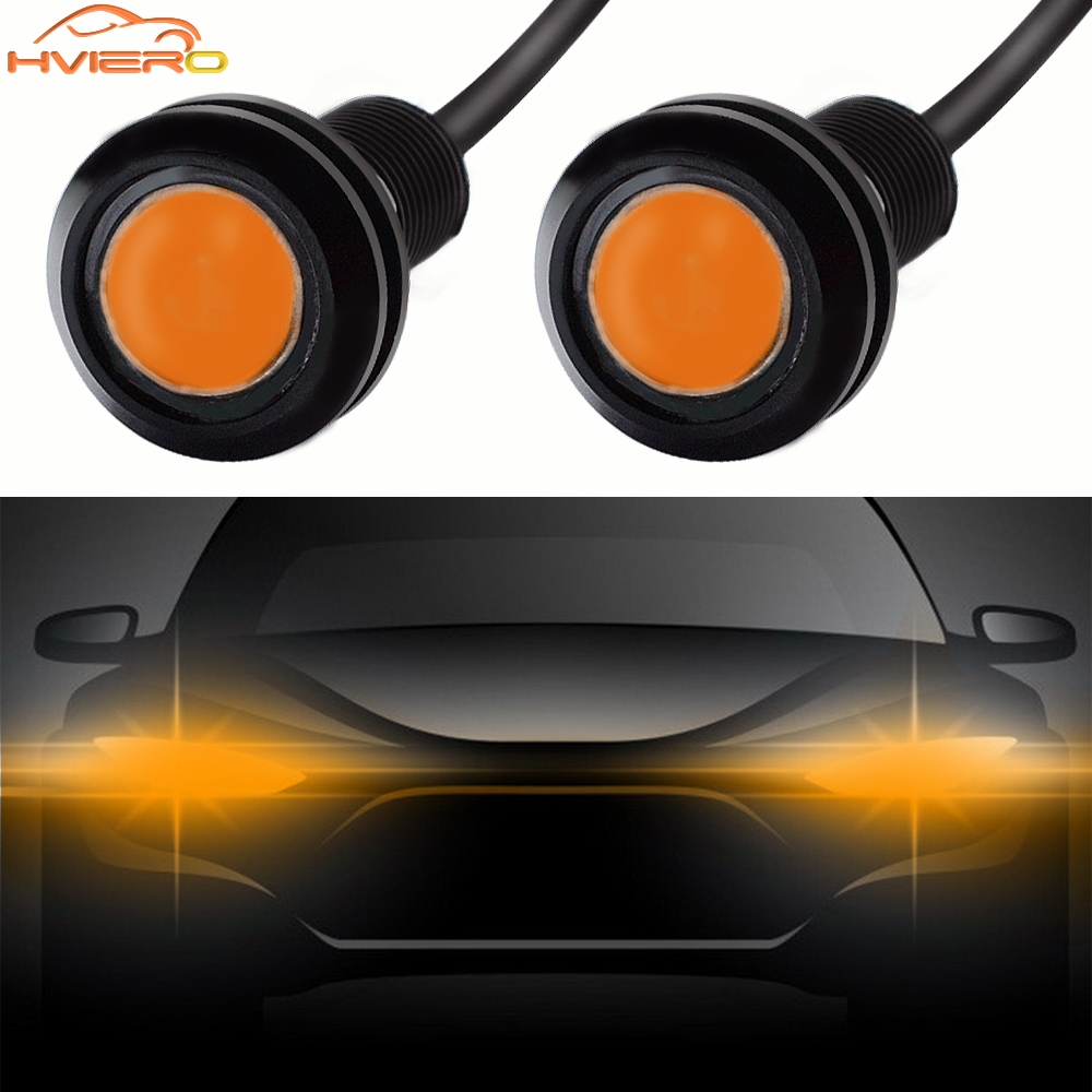 Orange Lighting Decor - 2 adet 23mm Araba Kartal Gözü