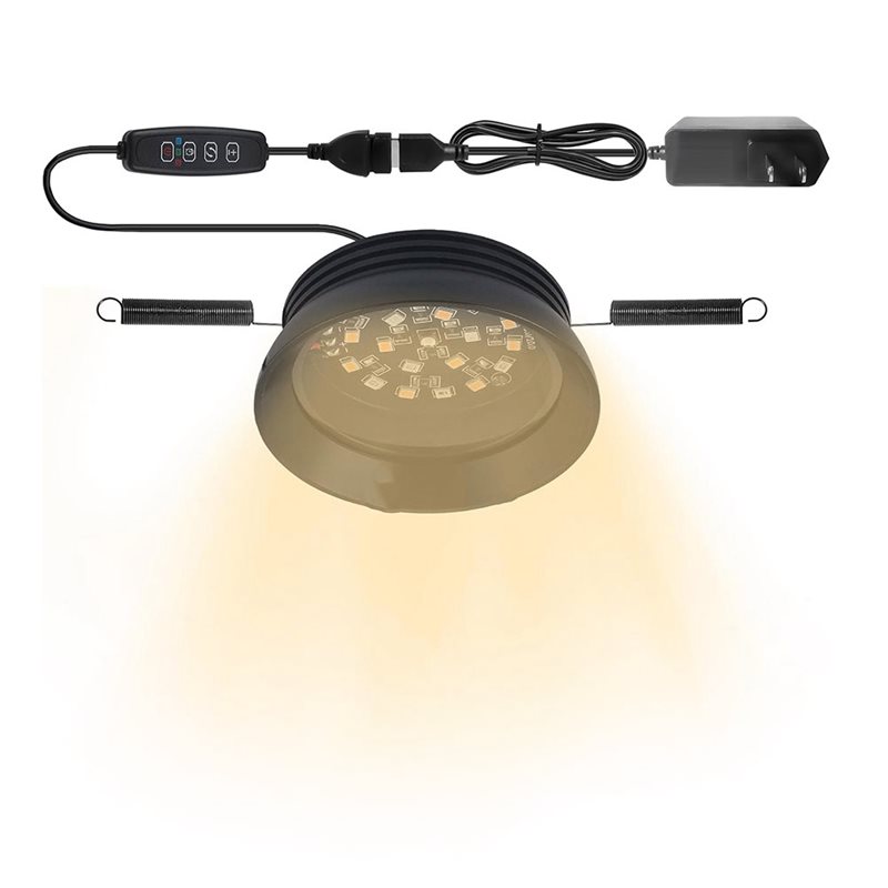 Gecko Lighting & Decor - ORNAMENT】Tam Spektrumlu LED UVA UVB Sürüngen