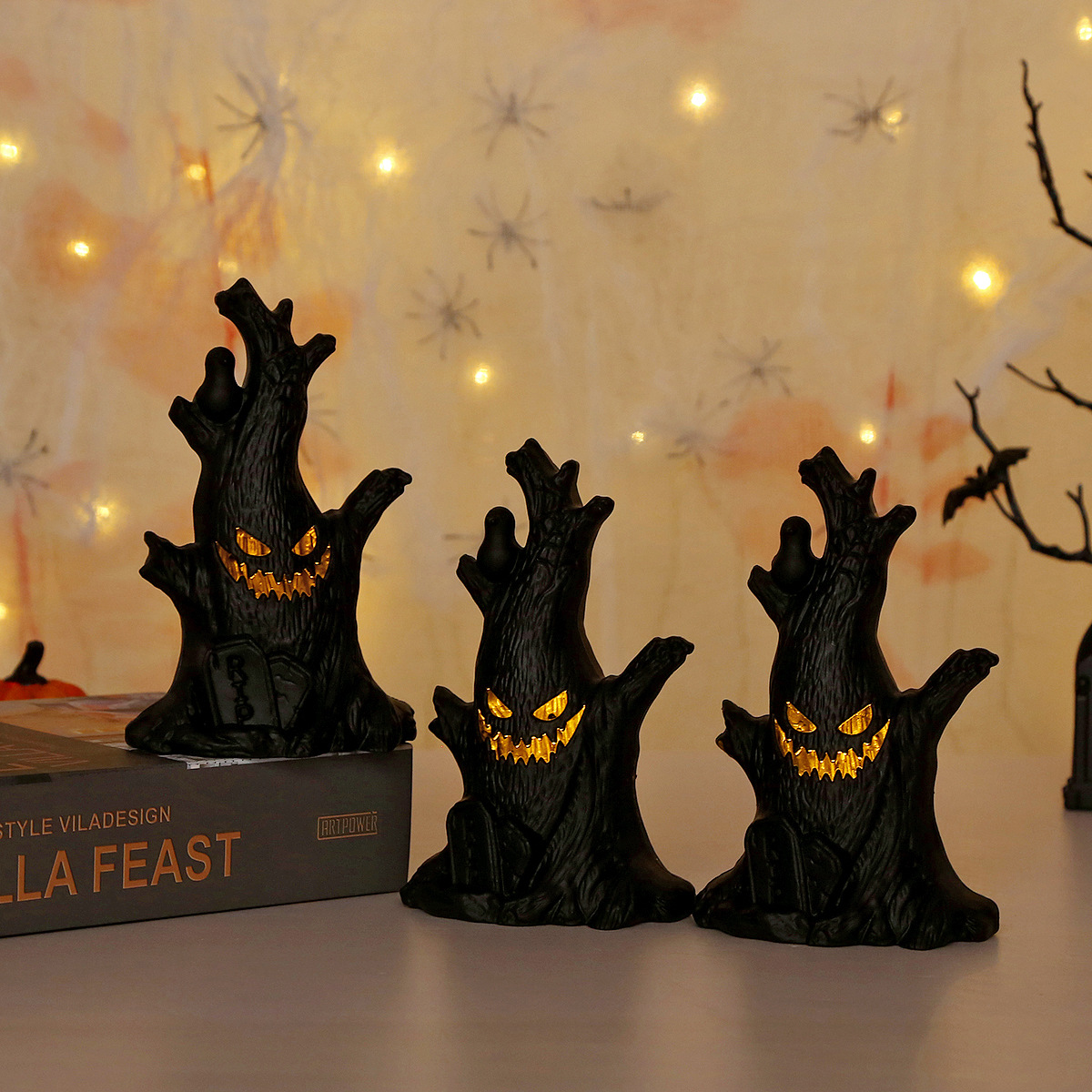 Lighting Tree Decor - Parlayan Hayalet Ağaç Feneri Hayalet Ağaç