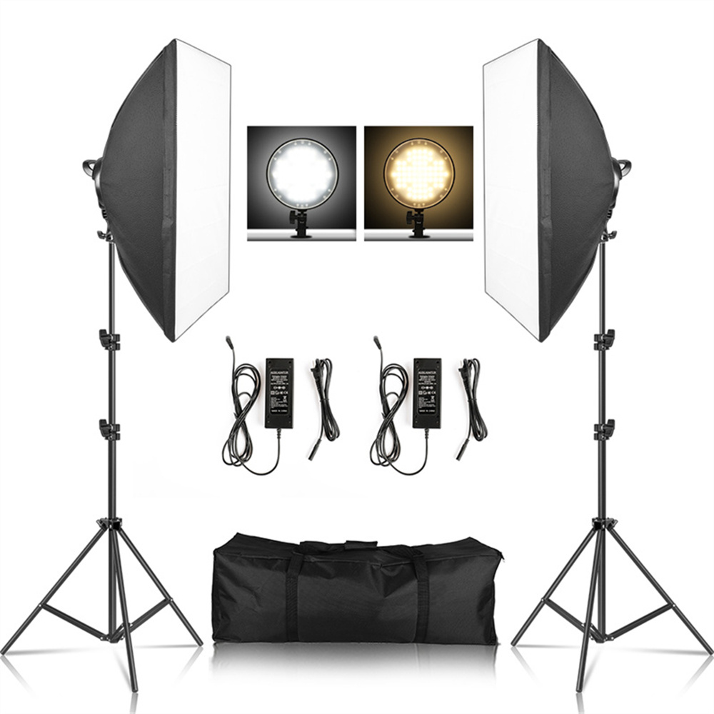 Lighting Gallery - Softbox Işık Fotoğraf Kiti Fotoğraf 2