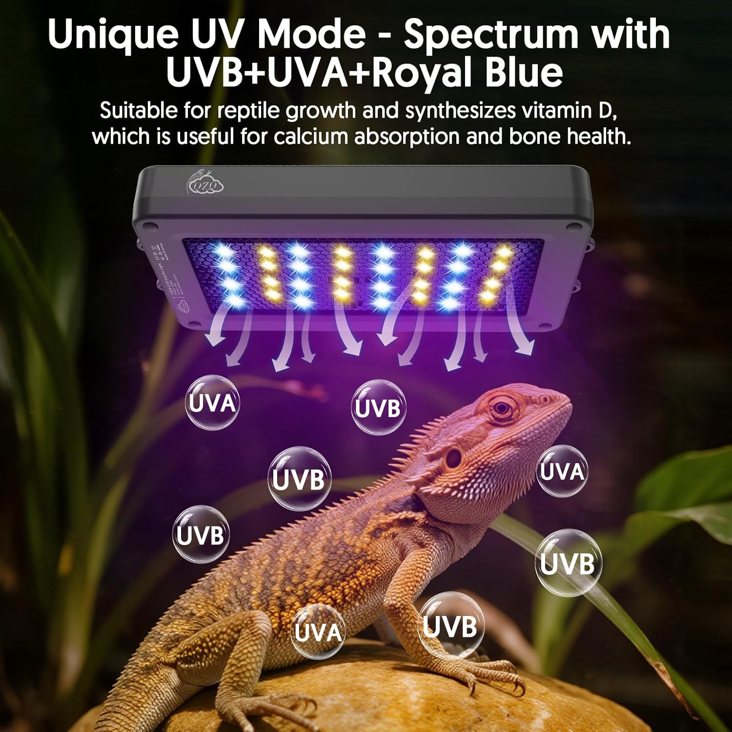 24W LED UVA UVB Reptil Lambası - Gecko Lighting & Decor incelemesi ve fiyatı