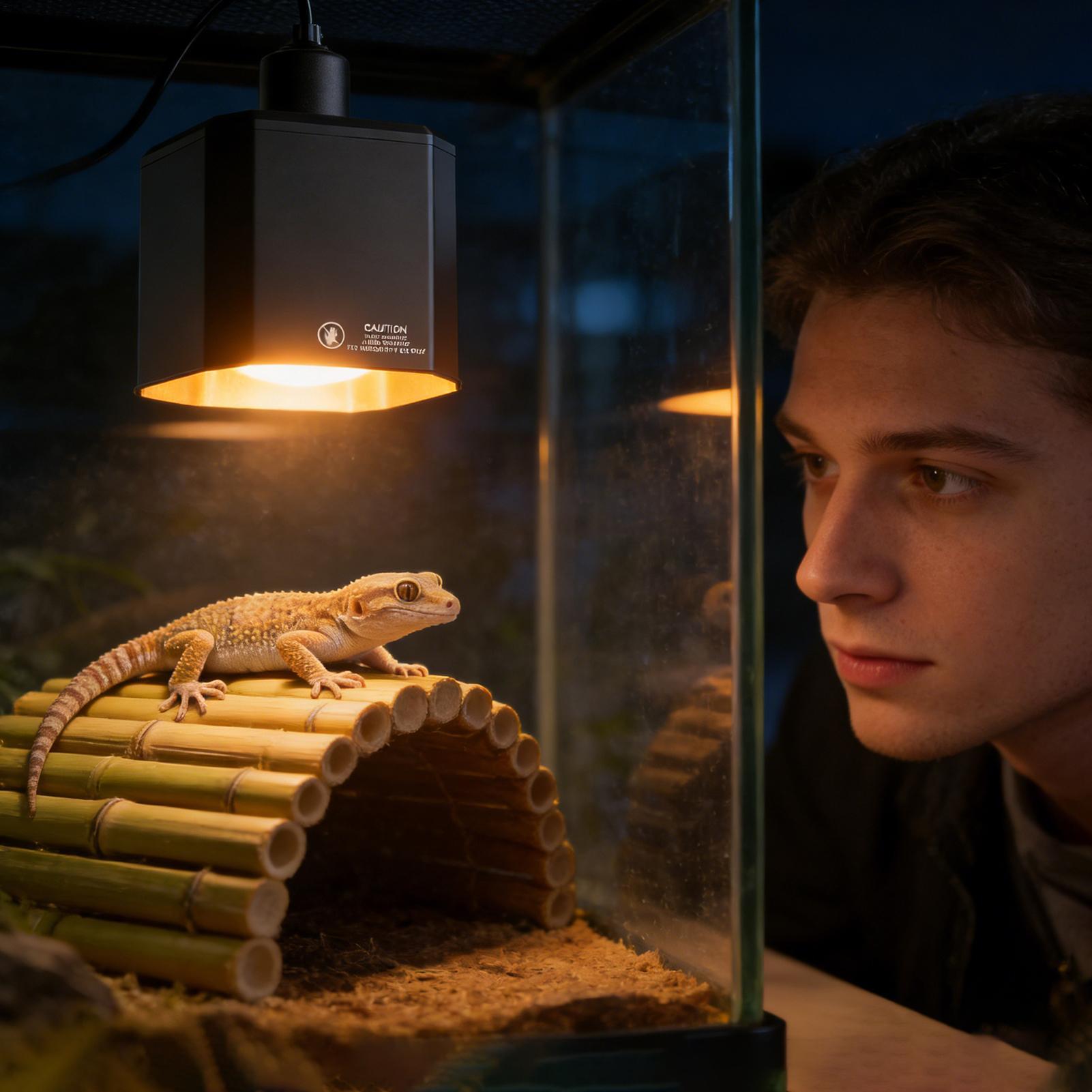 Sürüngen Isı Lambası Kapağı Sü - Gecko Lighting & Decor incelemesi ve fiyatı