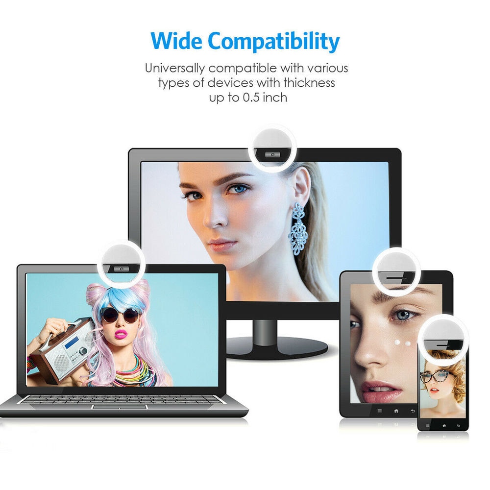 USB şarj edilebilir LED Selfie - Lighting Gallery incelemesi ve fiyatı