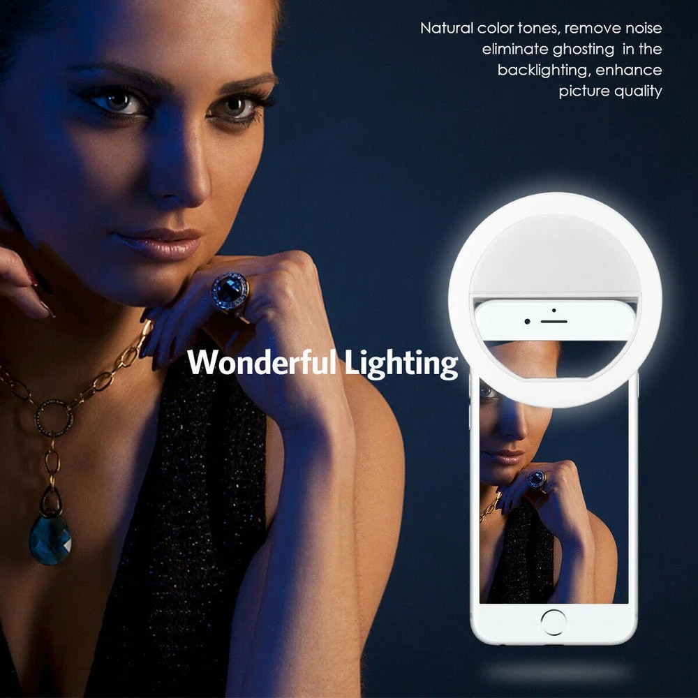 USB şarj edilebilir LED Selfie - Lighting Gallery incelemesi ve fiyatı