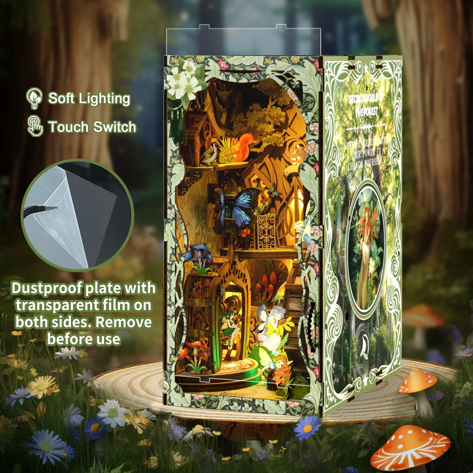 Serin DIY Kitap Köşesi Minyatü - Lighting Decor For House incelemesi ve fiyatı