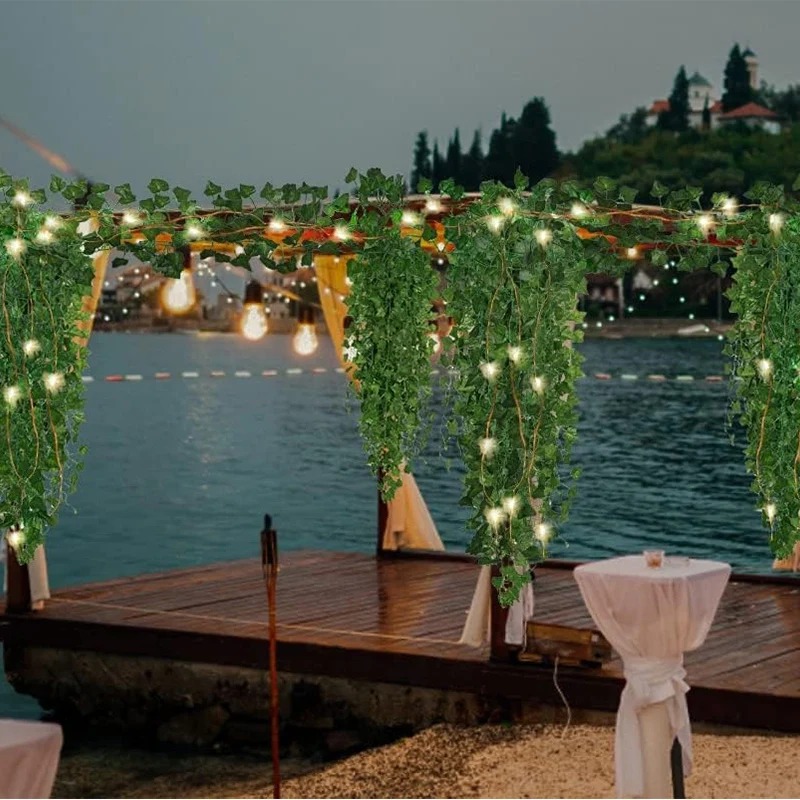 Yeşil sarmaşık 210cm LED ışık  - Lighting Decor For Diwali incelemesi ve fiyatı