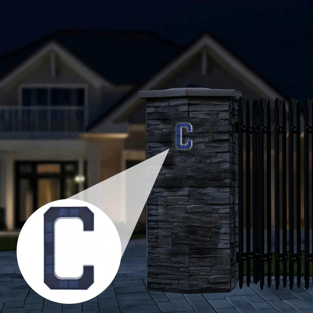 Güneş Enerjili Adres Numarası  - Lighting Decor For House incelemesi ve fiyatı
