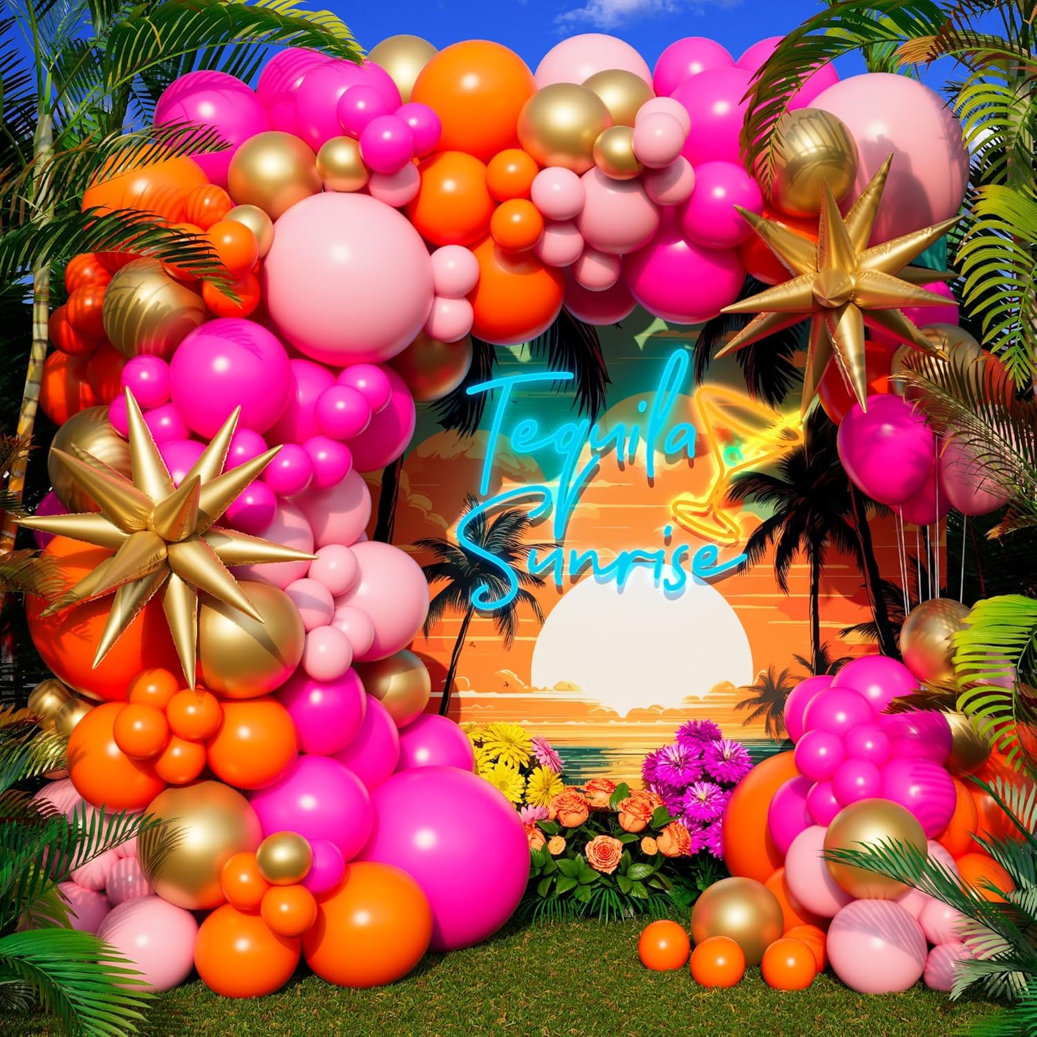123 Adet Sıcak Pembe Turuncu M - Orange Lighting Decor incelemesi ve fiyatı