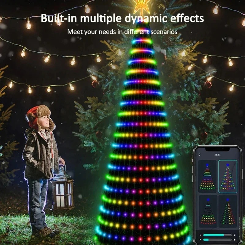Noel Yıldızı Ağaç Işıkları RGB - Lighting Decor For Home incelemesi ve fiyatı