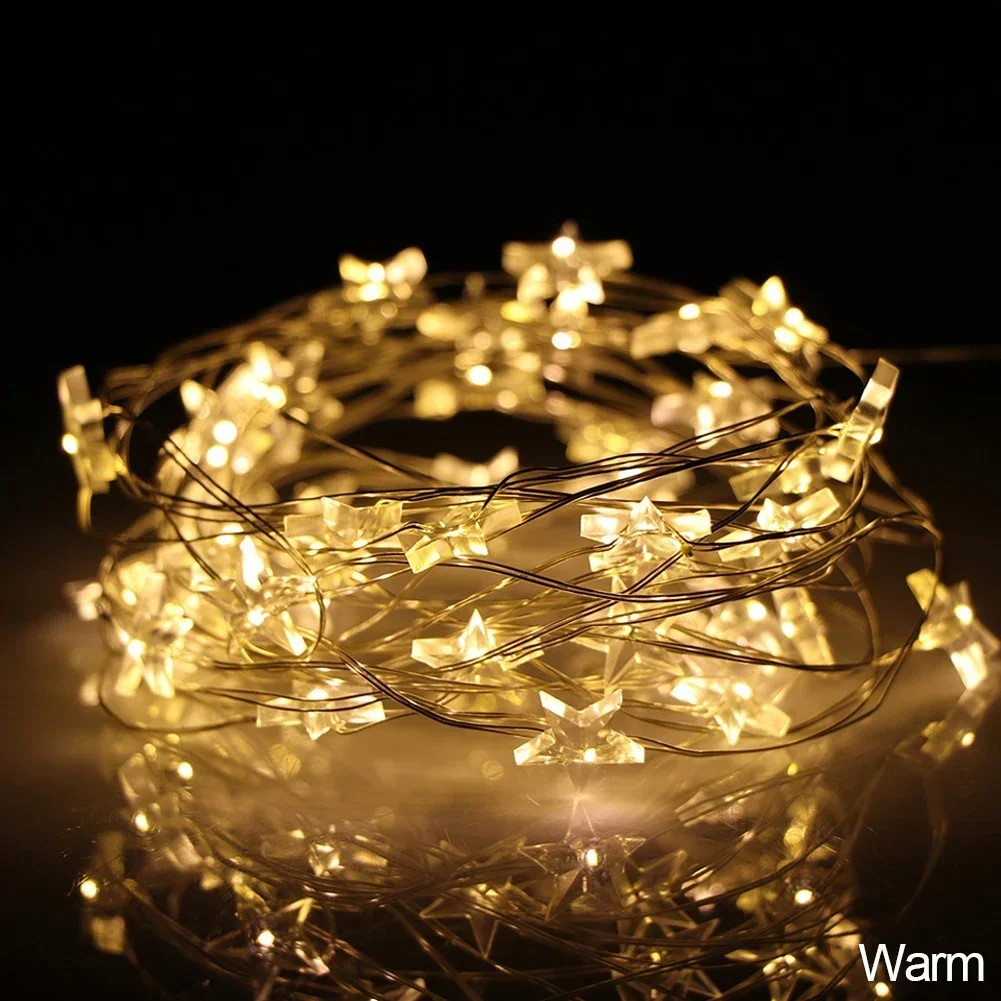 2/4/6M yıldız bakır ışık dize  - Lighting Decor For Diwali incelemesi ve fiyatı