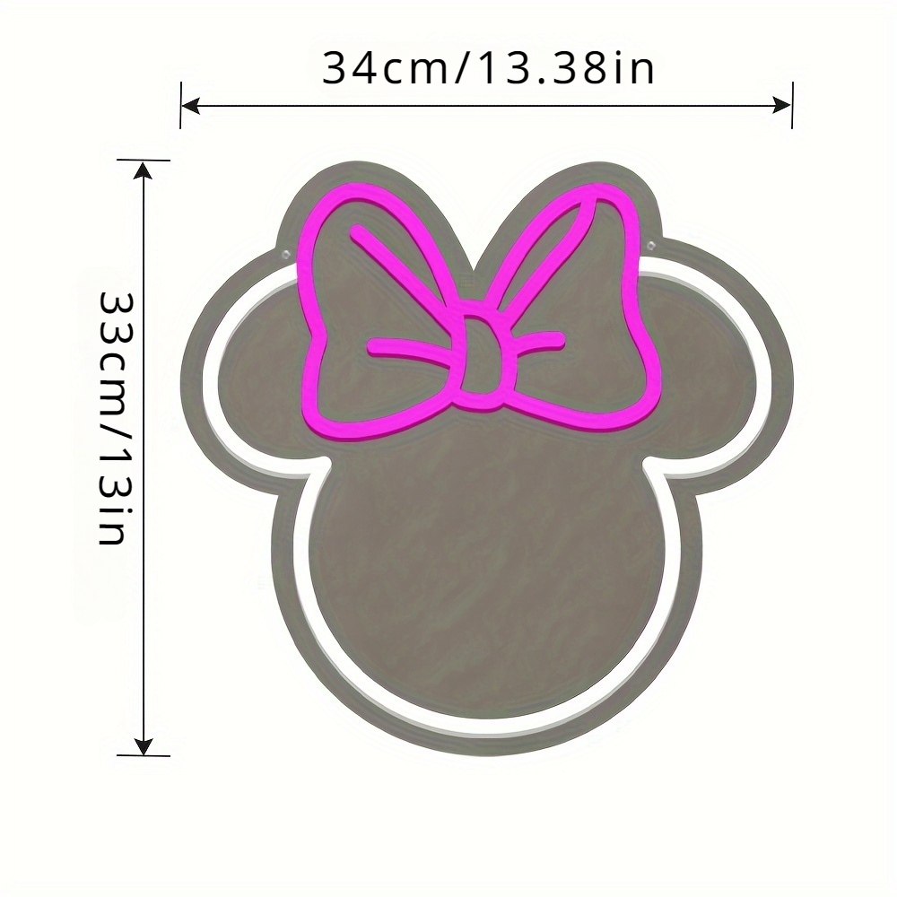 Disney Minnie Mouse LED Neon T - Lighting Decor For Diwali incelemesi ve fiyatı
