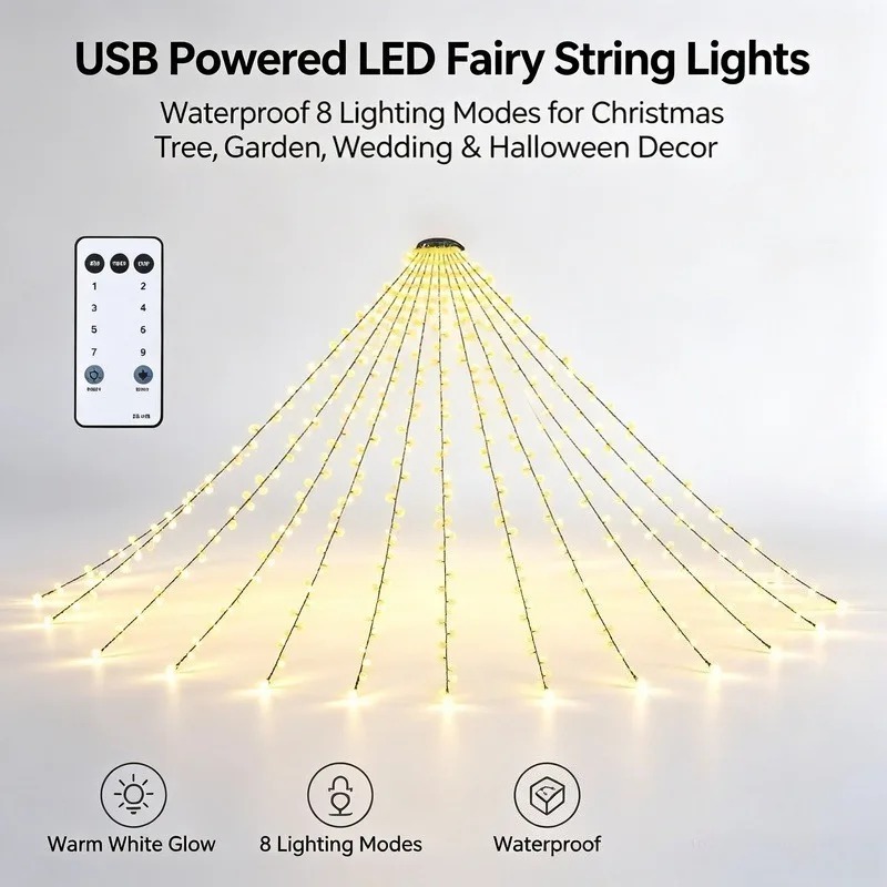 Su Geçirmez USB LED Işık Zinci - Lighting Tree Decor incelemesi ve fiyatı