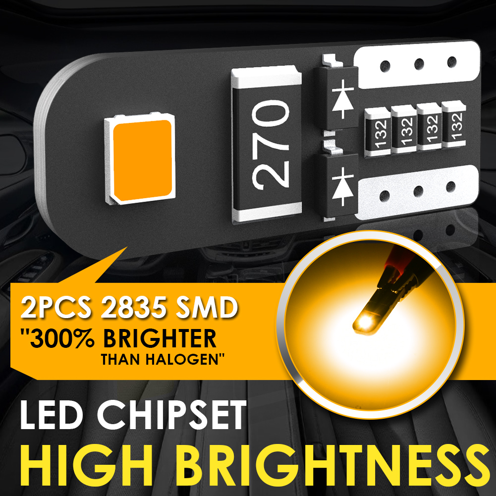 2x Araba LED T10 W5W Canbus 60 - Orange Lighting Decor incelemesi ve fiyatı