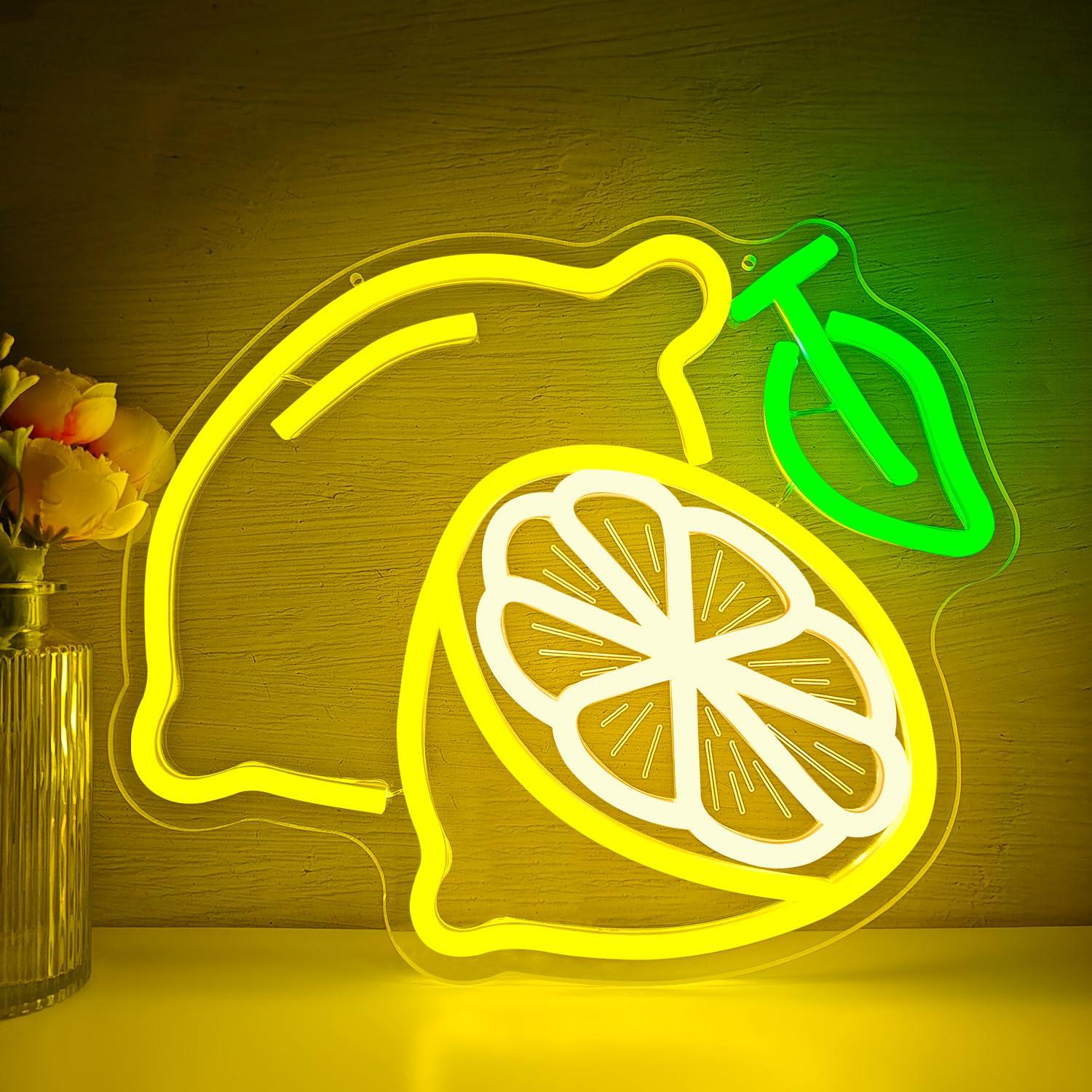 Limon Neon Tabela Kısılabilir  - Lighting Decor For Home incelemesi ve fiyatı