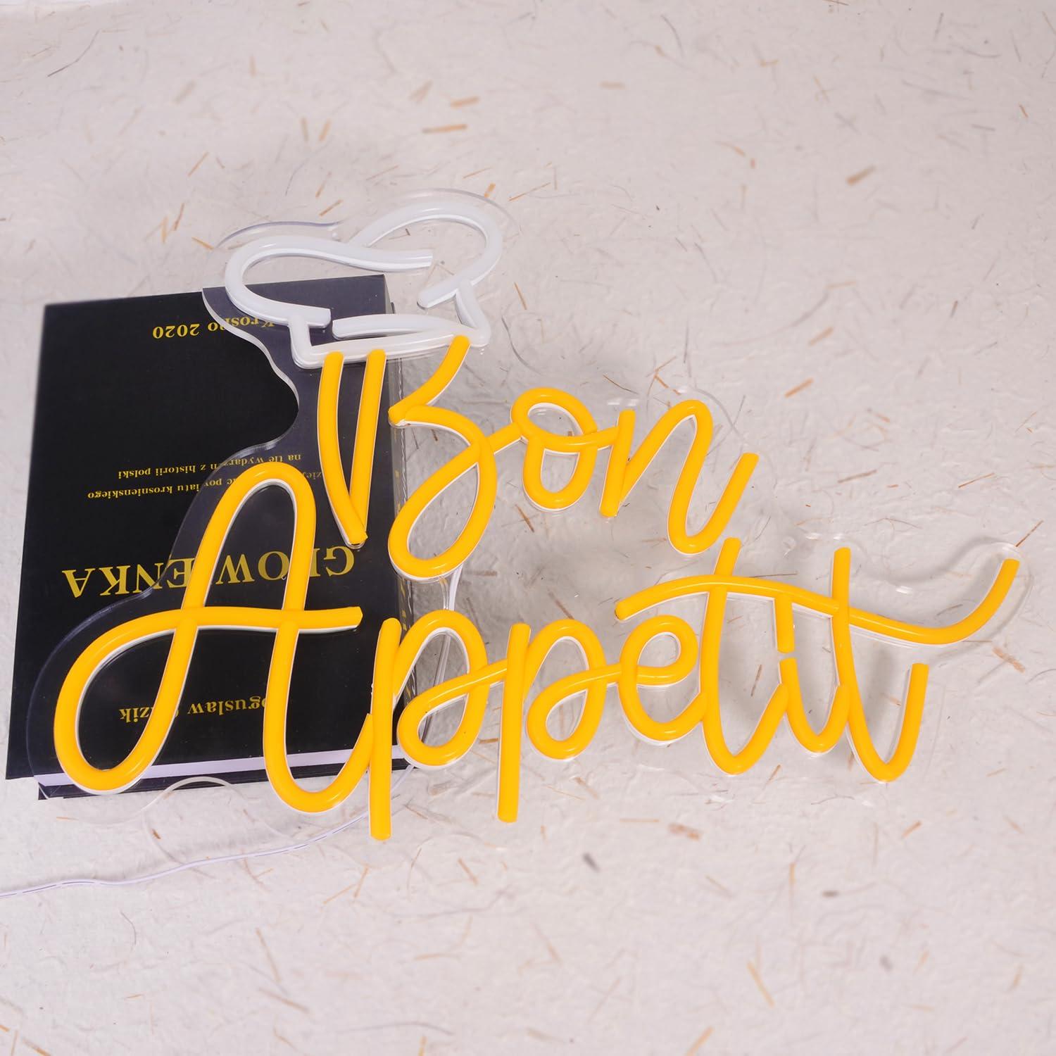 Afiyet olsun şef şapkası Neon  - Lighting Decor For Home incelemesi ve fiyatı