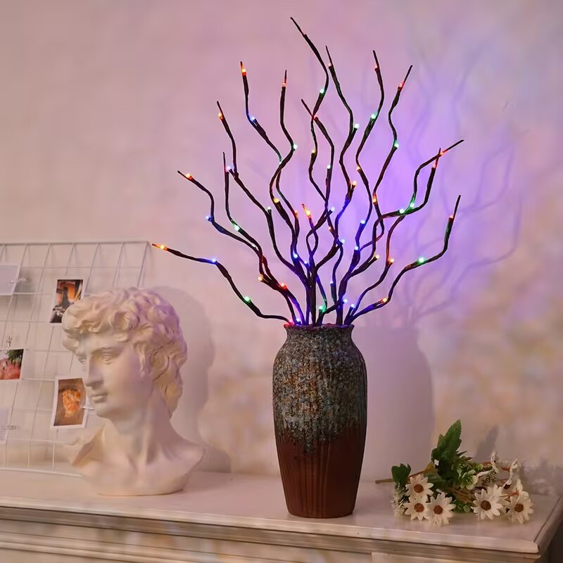1/2 adet 20LED kiraz çiçeği ağ - Lighting Tree Decor incelemesi ve fiyatı