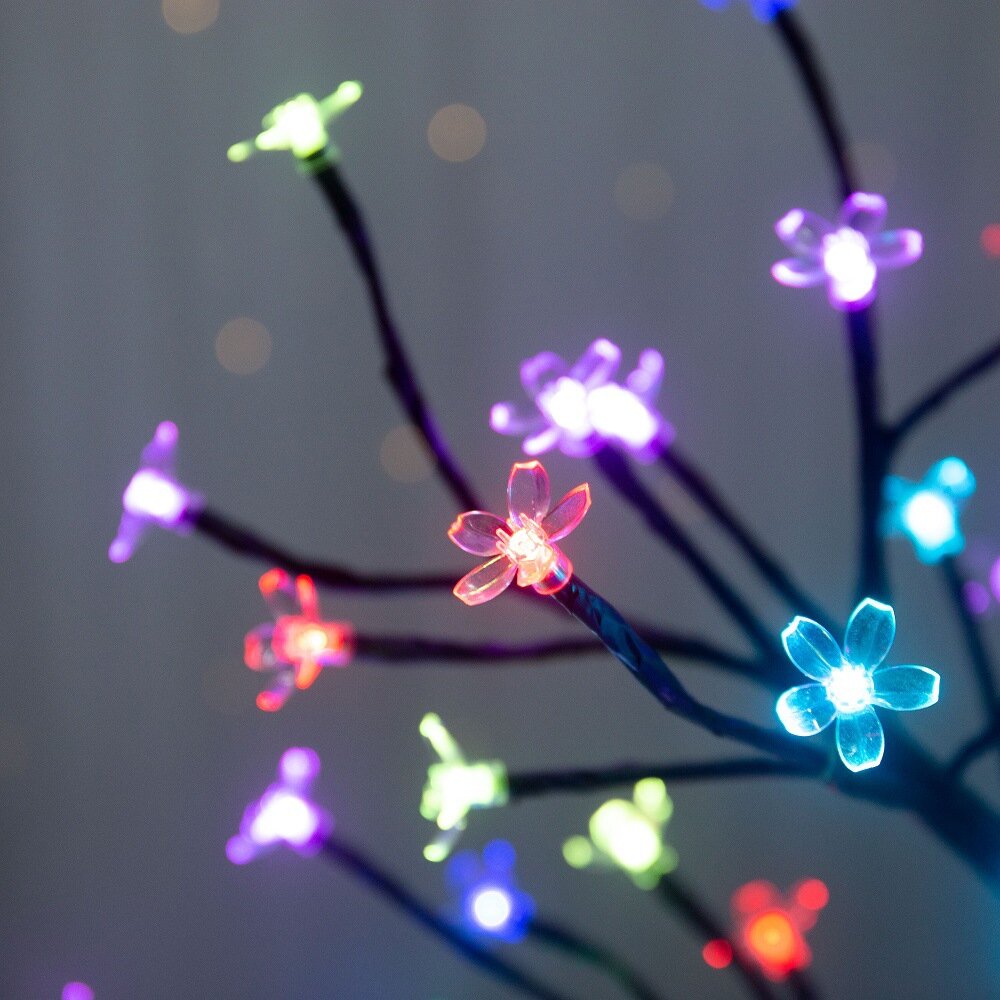 1/2 adet 20LED kiraz çiçeği ağ - Lighting Tree Decor incelemesi ve fiyatı