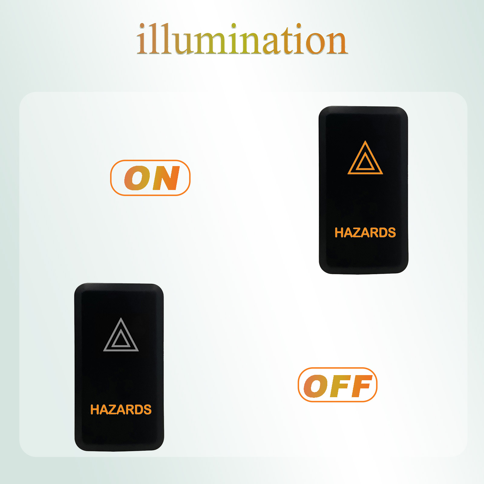 12 V Turuncu LED basmalı düğme - Orange Lighting Decor incelemesi ve fiyatı