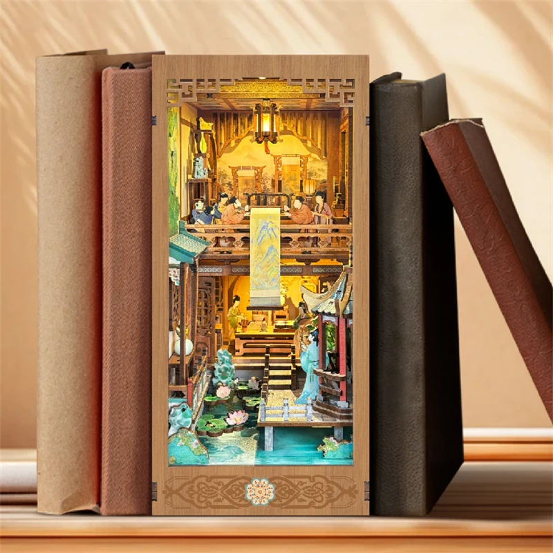 OUZEY Ahşap Kitap Köşesi Raf E - Lighting Decor For House incelemesi ve fiyatı