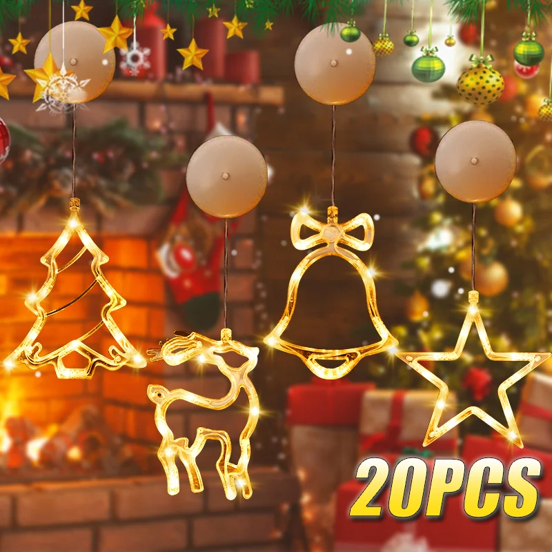 1-20 adet LED noel vantuz ışık - Lighting Tree Decor incelemesi ve fiyatı