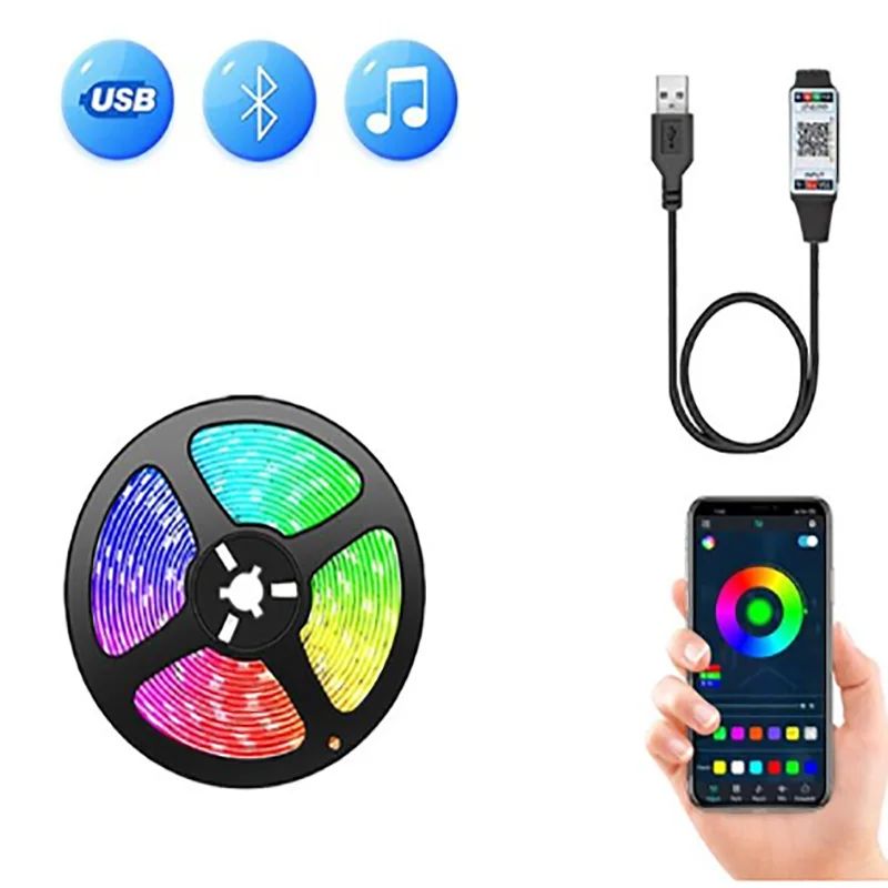 RGB Led Şerit Işık Bluetooth A - Lighting Decor For Diwali incelemesi ve fiyatı