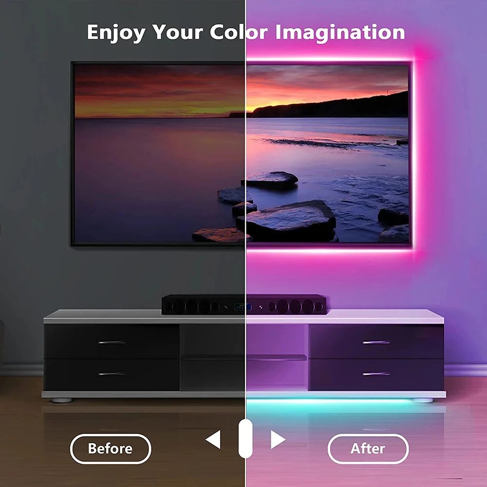 RGB Led Şerit Işık Bluetooth A - Lighting Decor For Diwali incelemesi ve fiyatı
