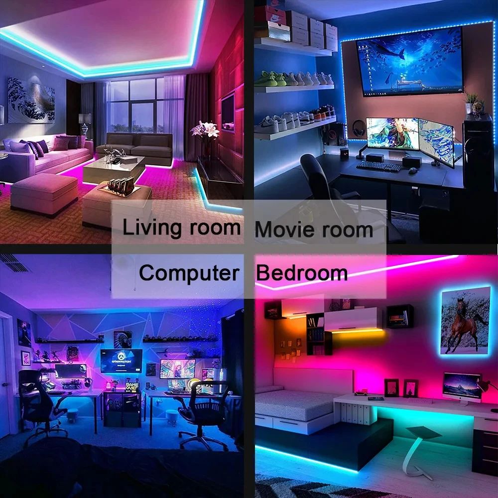 RGB Led Şerit Işık Bluetooth A - Lighting Decor For Diwali incelemesi ve fiyatı