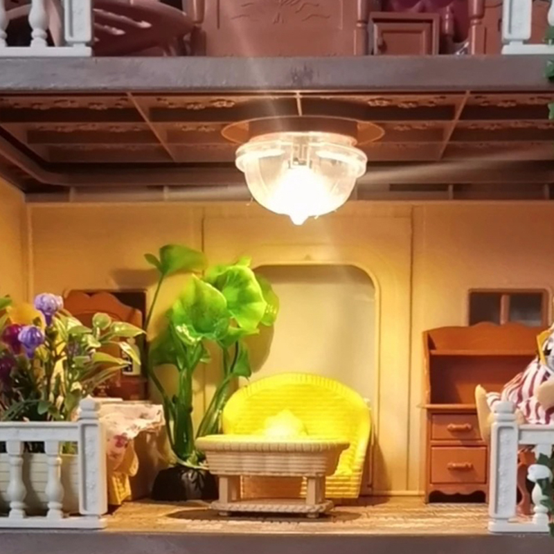1/3 Adet Oyuncak Ev Mini Aydın - Lighting Decor For House incelemesi ve fiyatı